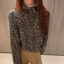 브루넬로 쿠치넬리 롱슬리브 지퍼업 가디건 MGR372906  H