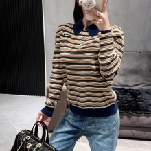 미우미우 울 폴로 셔츠 알비노 MML03V  H