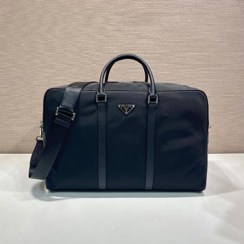 프라다 리나일론 및 사피아노 더플백 2VC042