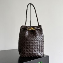 보테가 베네타 스몰 안디아모 버킷 피클 커피 855759VCPP13297