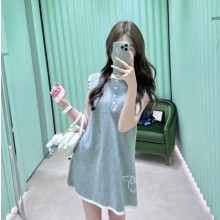 톰브라운 여성 민소매 원피스 FKD159A  H