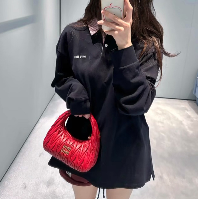 미우미우 폴로 여성 셔츠  MJLA36  H