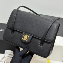 샤넬 26SS 26P  프레피 코코백 가죽 스트랩 스몰 플랩 AS6130