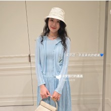 디올 피티드 가디건 크로셰 624G03X5007  H