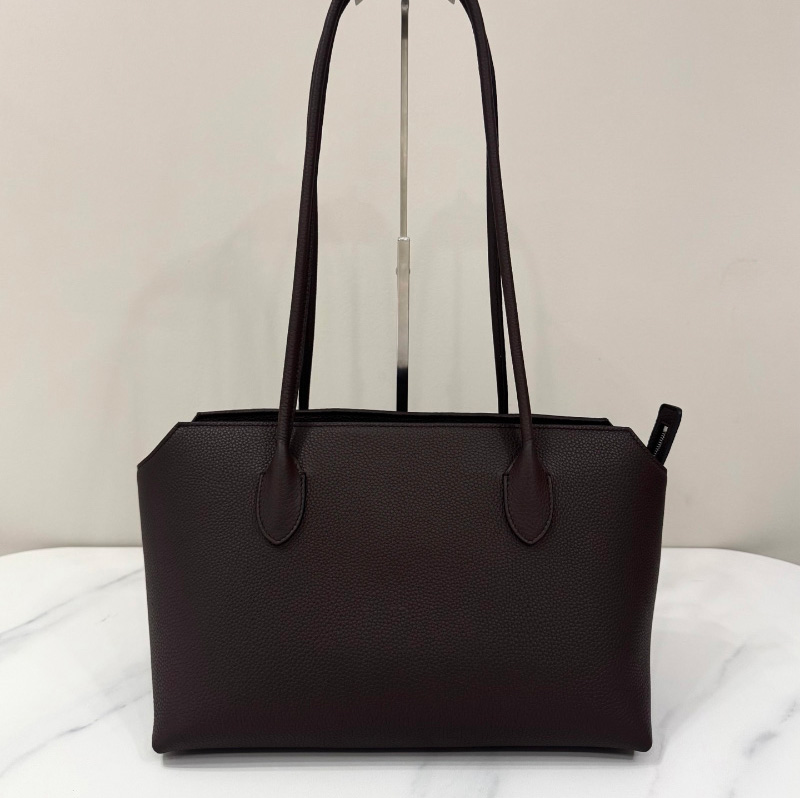 더 로우 테라스 백 레더 다크 브라운  W1292L97