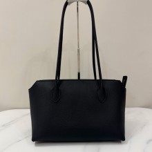 더 로우 테라스 백 레더 블랙  W1292L97