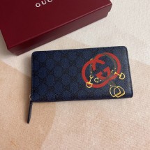 구찌 GG 모노그램 집 어라운드 월렛 855680