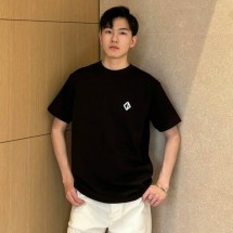 디올 CD 다이아몬드 캐주얼핏 반팔티 2컬러 593J696A0554  H