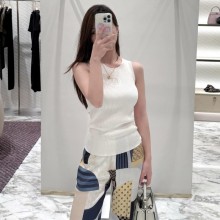 펜디 FENDI  로고 탱크탑 FZXD56AUI4F08QQ  H