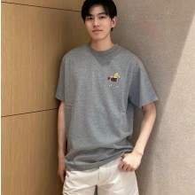 디올 홀스 자수 티셔츠 캐주얼 핏 2컬러 683J624A0677  D