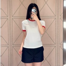 구찌 26SS 구찌 화이트 코튼 t 셔츠 859729  D