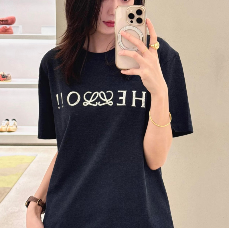 로에베 로고 프린트 레귤러핏 티셔츠 H526Y22XD7 D