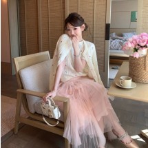 디올 가디건 디오라무르 자수 캐시미어 니트 624G09A0009  H