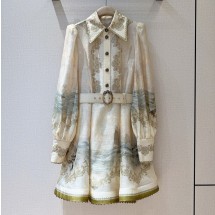 짐머만 버클 프린트 드레스 6561DC261SST  H