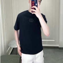 구찌 26SS 자수 코튼 저지 티셔츠 854394  H