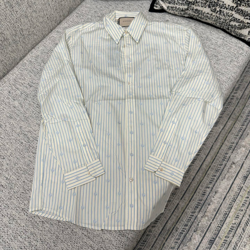 구찌 셔츠 Gucci GG stripe fil coup cotton shirt 644984  J