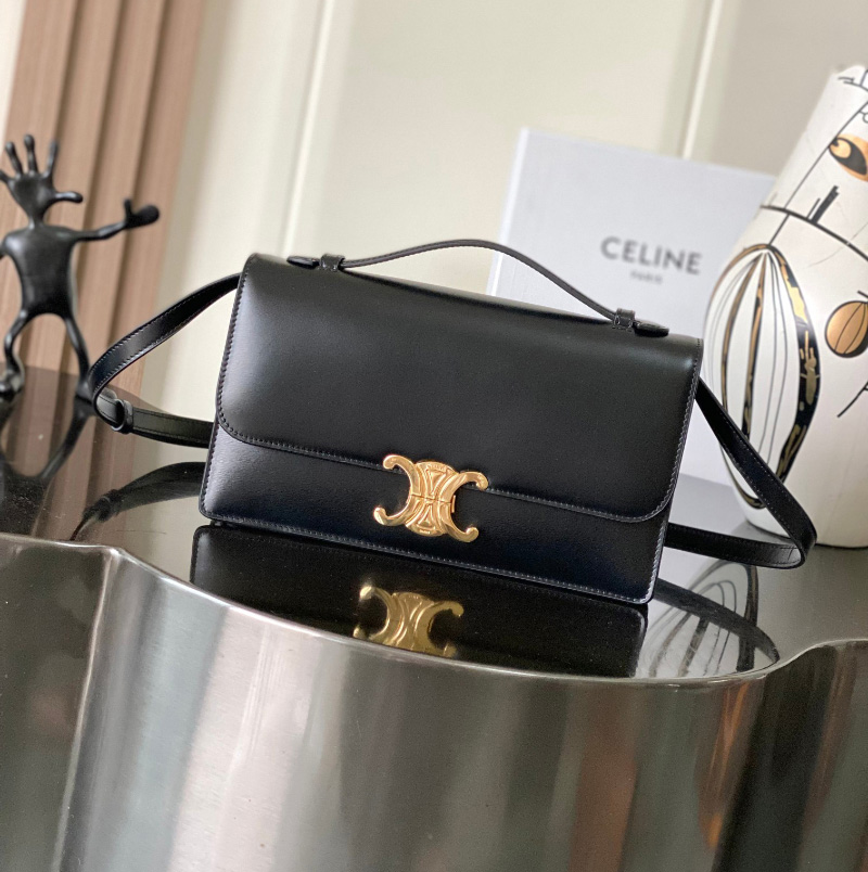 셀린느 트리옹프 폴리오 미디엄 숄더백 2컬러 L102U3D82