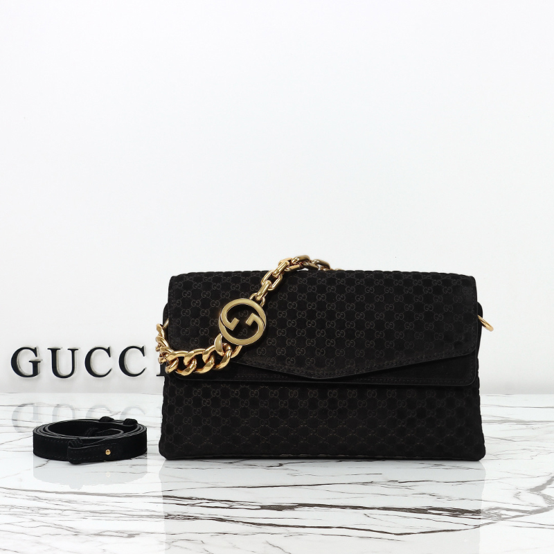 구찌 SS26 여성 구찌 블랙 숄더백 857622