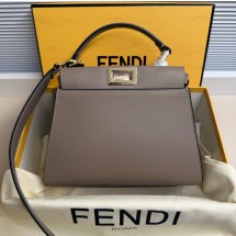 팬디 피카부 쁘띠 패디드 나파 레더 백 2컬러 8BN335