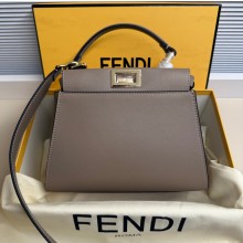 팬디 피카부 쁘띠 패디드 나파 레더 백 2컬러 8BN335