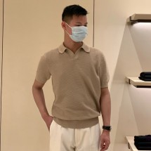 제냐 코튼 폴로 셔츠 UFC25A9  H