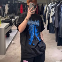 발렌시아가 26SS 반팔 티셔츠 850345 TUVE71000  D