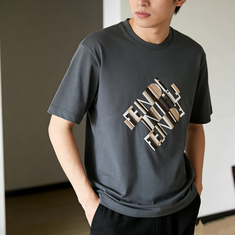 펜디 남자 티셔츠  FY0936AVOJF0UU0  D