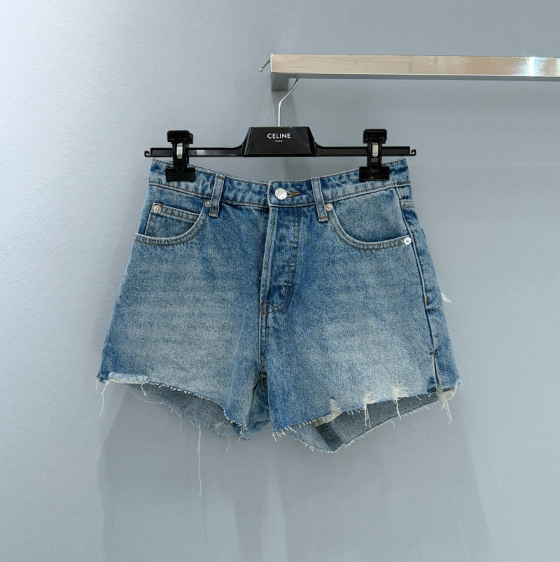 알렉산더왕 바이트 디스트레스드 데님 반바지 4DC2244299  H