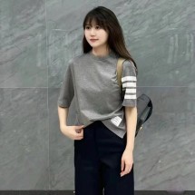 톰브라운  반팔 티셔츠 남여공용 4컬러 MJS152A  H