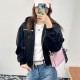 셀린느 코튼 사틴 봄버 자켓 RV13Z3164  H
