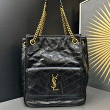 생로랑  니키 스몰 레더 숄더백 862295