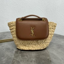 생로랑  라피아 미니 마농 숄더백 774269