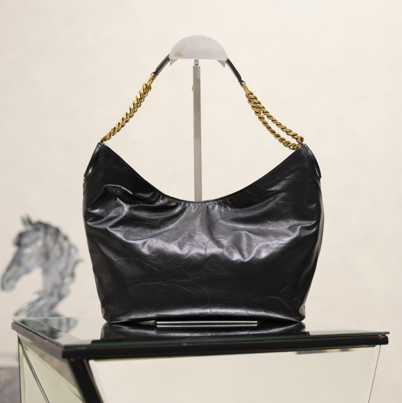 생로랑 호텐스 스몰 호보 샤이니 가죽 871222