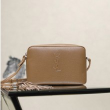 생로랑 루 테슬 카메라백 카멜 미니크로스백 520533