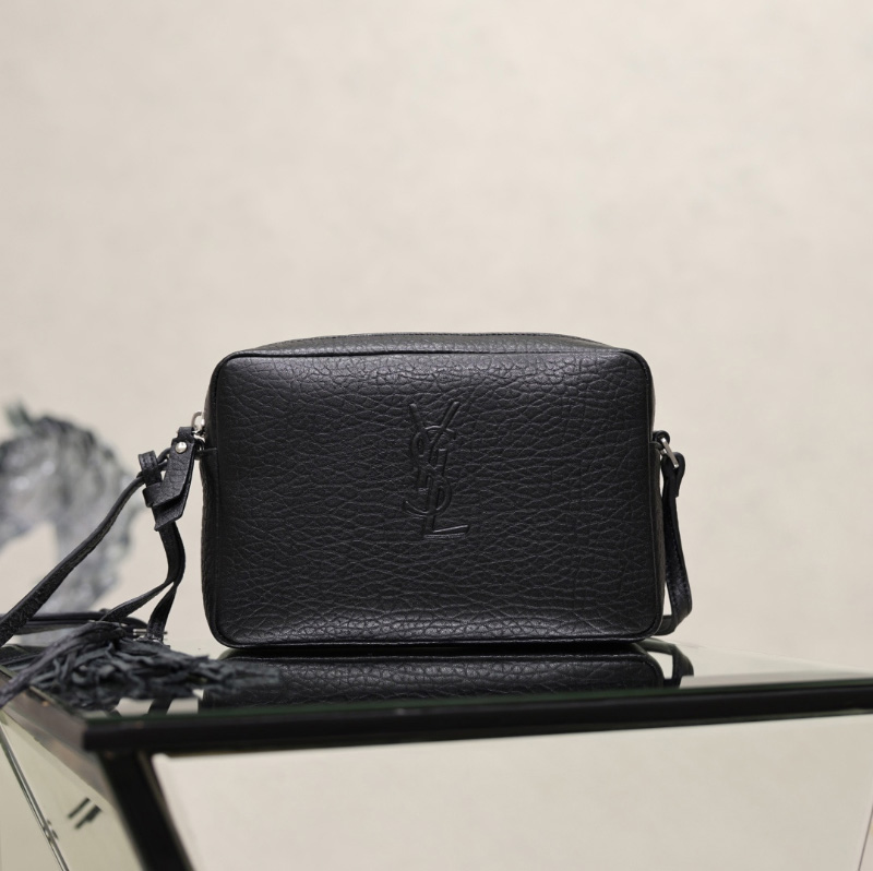 생로랑 루 테슬 카메라백 블랙 미니크로스백 520533