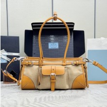 프라다 26SS 보니 미디엄 가죽 핸드백 1BA426