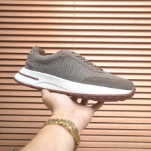 로로피아나 26SS  FAP9780 위크 엔드 브라운 스니커즈 구 FAM1719