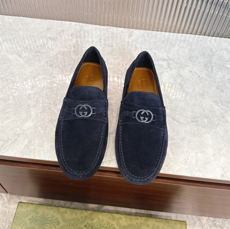 구찌 드라이버 홀스빗 네이비 7658590PV00