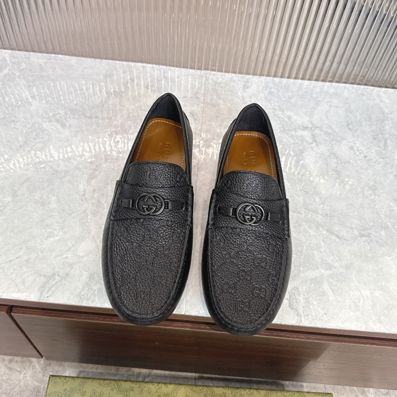 구찌 GG 홀스빗 가죽 남성 로퍼 795279AADWB