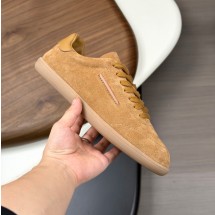 제냐 26SS 에르메네질도제냐 스웨이드 스니커즈 카멜 LHSOYS8218ZNYT