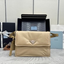 프라다 크로스 베이지 숄더백 1BD255