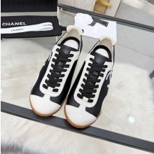 샤넬 엠보스드 스웨이드 카프스킨 여성 스니커즈 G47125