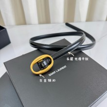 생로랑 여성 블랙 1.5CM 벨트 3컬러 756409