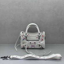 발렌시아가 핸드백 화이트 멀티컬러 여성 8063952ACE59173