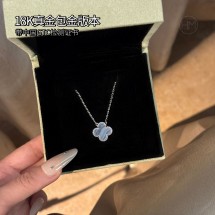 반클리프앤아펠 빈티지 알함브라 펜던트 18K 도금 42CM  VCARD34900