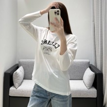 셀린느 고품질 여성 긴팔 티셔츠 2컬러 01 H