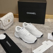 샤넬 CC로고 스니커즈 화이트 G39230  JM