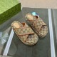 구찌 GG 플랫폼 슬라이드 샌들 692842  JM