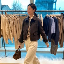 브루넬로 쿠치넬리 모닐리 캐시미어 비버 더블 클로스 핸드 크래프트 아우터 재킷 36605019  H