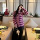 샤넬 25FW CC 로고 트위드 자켓 보라 P79640 H